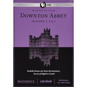 Downton Abbey: Seasons 1-3 DVD brand new